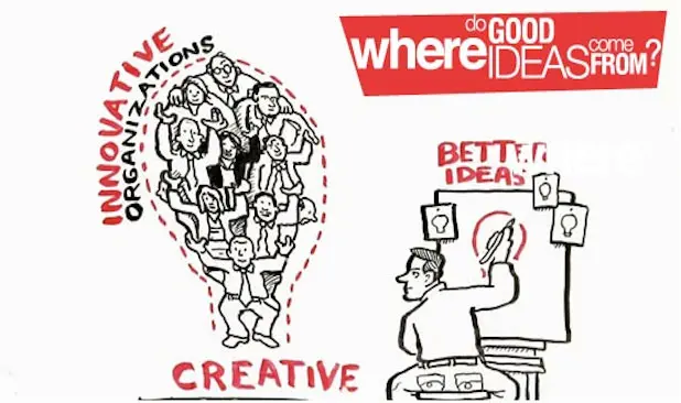 ¿De dónde vienen las buenas ideas?