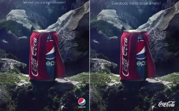 La guerra publicitaria entre Pepsi y Coca Cola