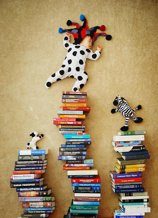 torre de libros