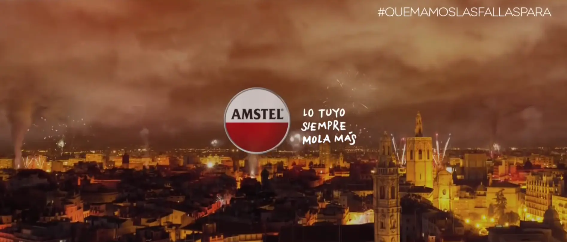 La nueva campaña de Amstel para las Fallas: «¿Por qué quemamos las Fallas?»