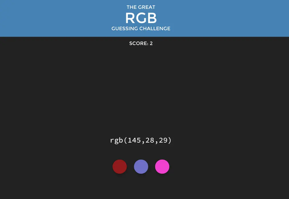 RGB-Challenge