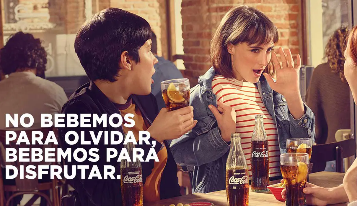 Lo último de Coca-Cola: bebemos para disfrutar