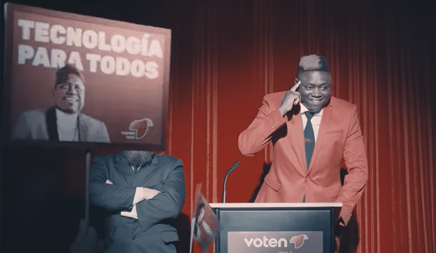 Vota con suaj: Lory Money for president!