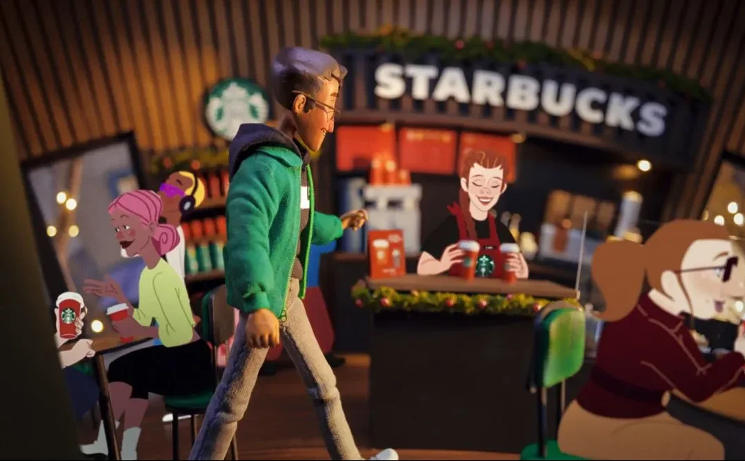 Starbucks invita a reconectar en Navidad