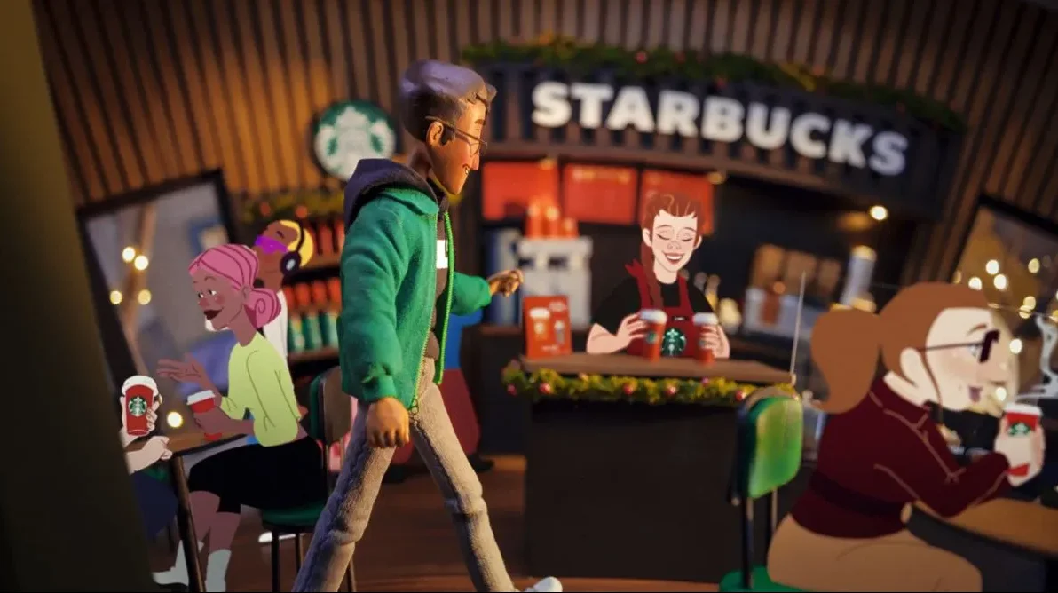 Starbucks invita a reconectar en Navidad